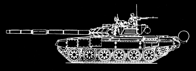 T-72B(M) line drawing